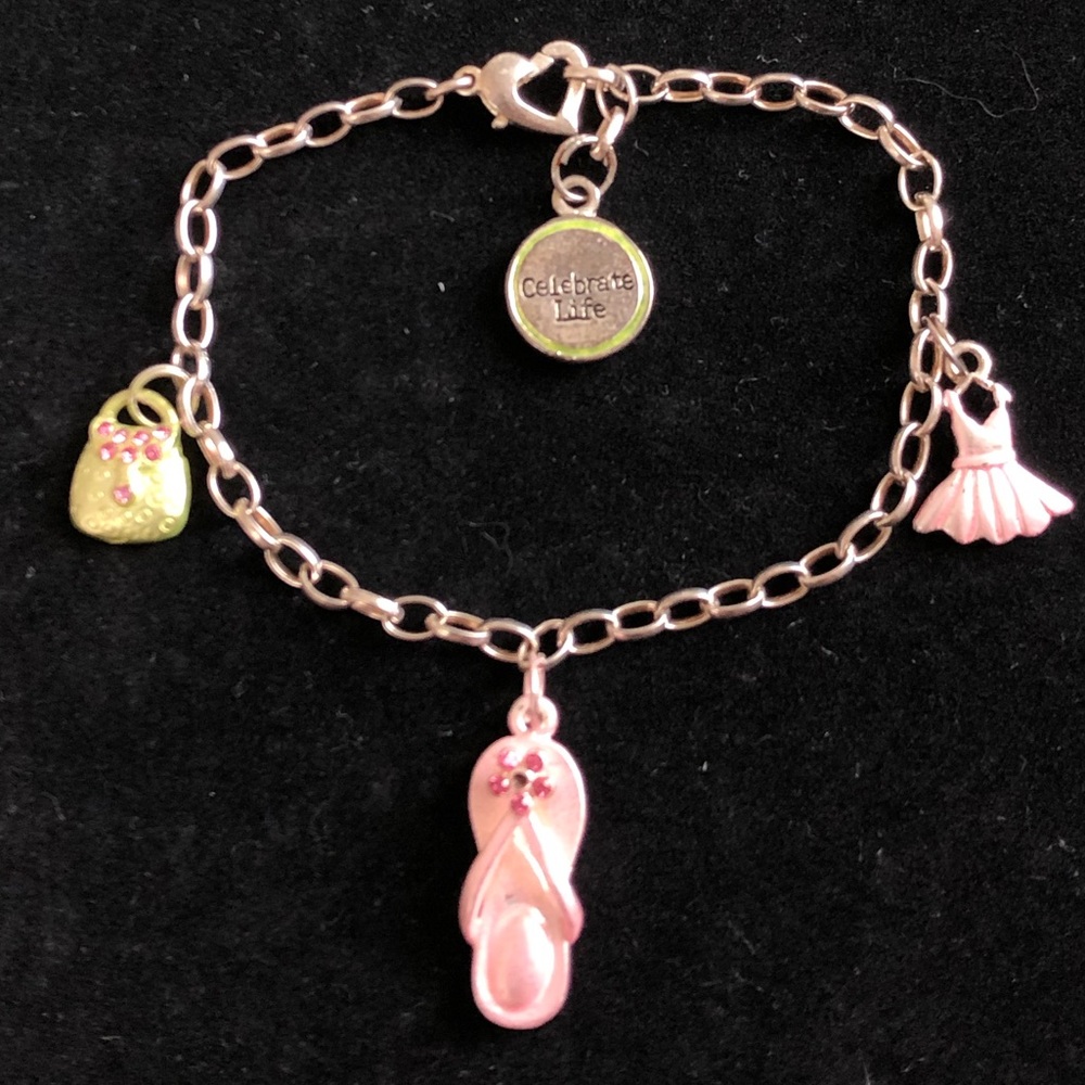 Summer - Beach charm bracelet